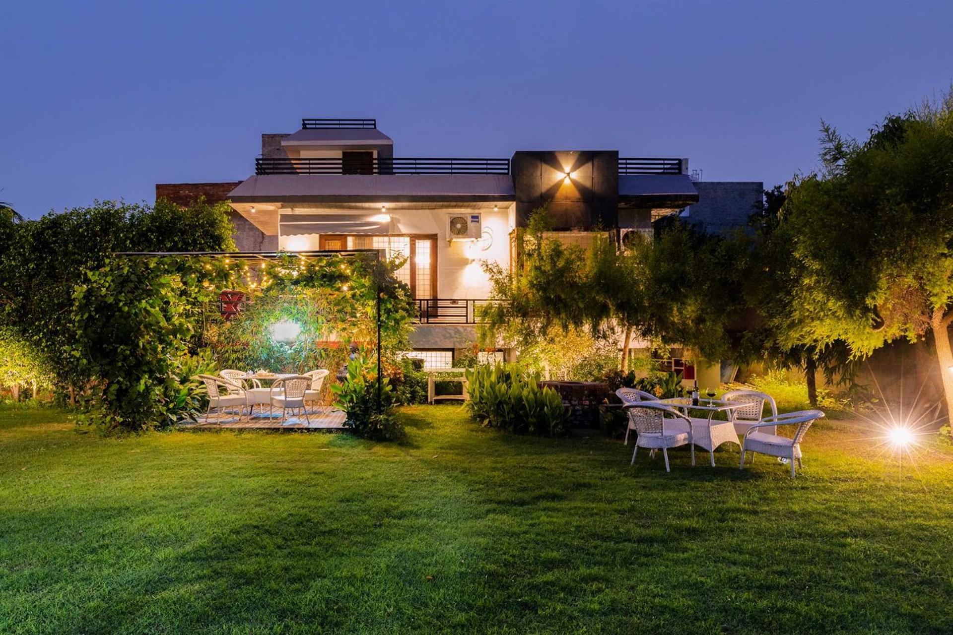 Stayvista At The Magnolia Farm 3 Bedroom Villa In Amritsar With Indoor Pool & Jacuzzi Exterior photo